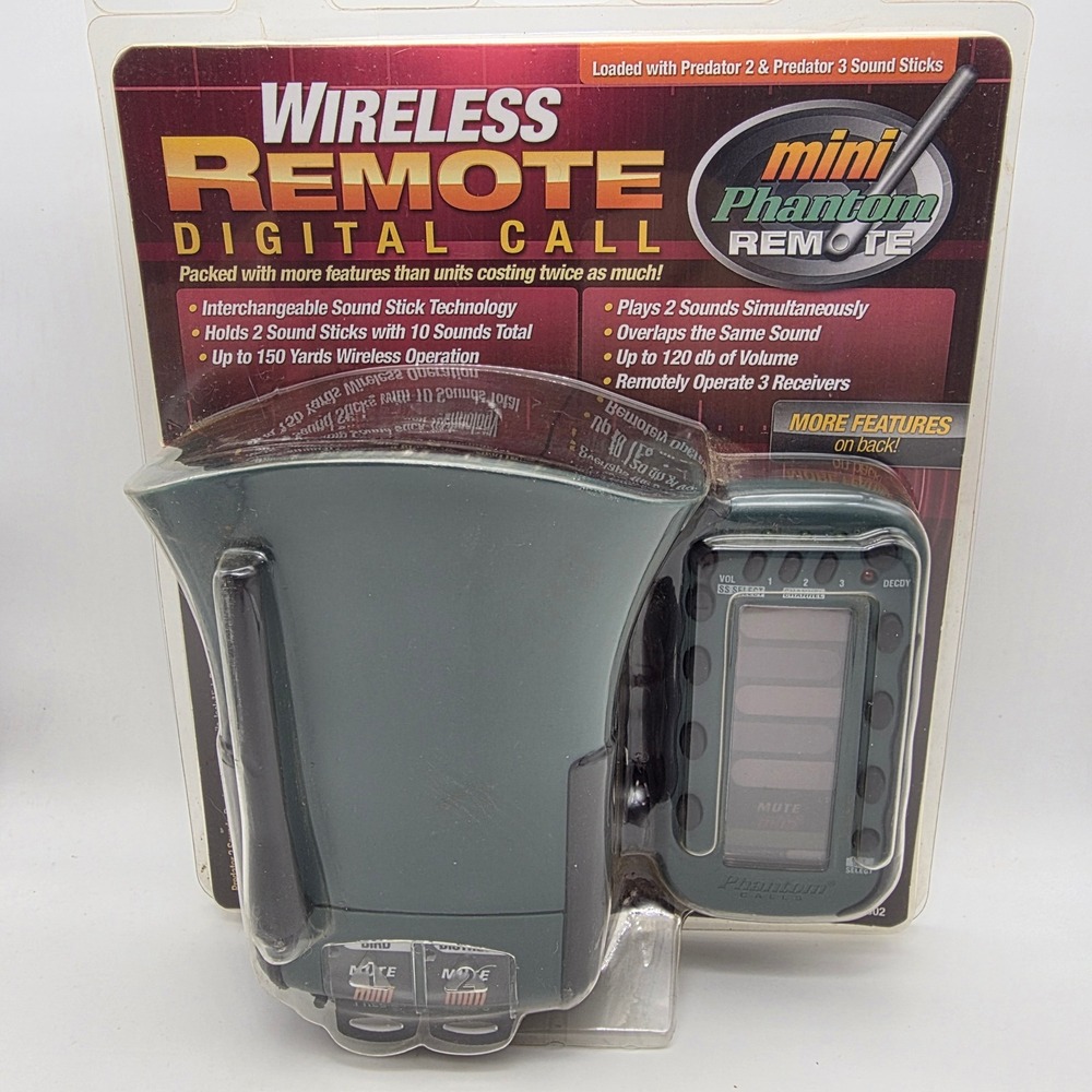 Extreme Dimension Mini Phantom Remote Wireless Digital Game Call Predator Green
